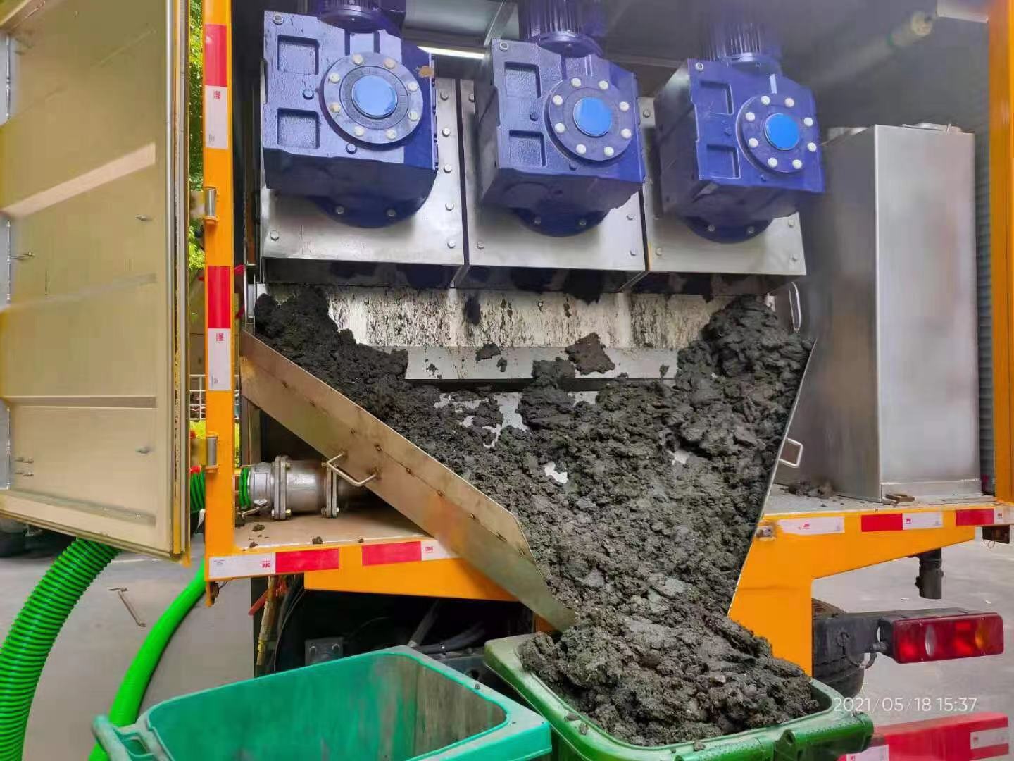 宝塔化粪池清掏城市维护站-泥浆净化干湿分离处理